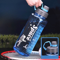 2L 3L Large Capacity Sport Water Bottle with Filter Eco-Friendly Plastic Water Cup Portable Fitness Drink Bottle Kettle