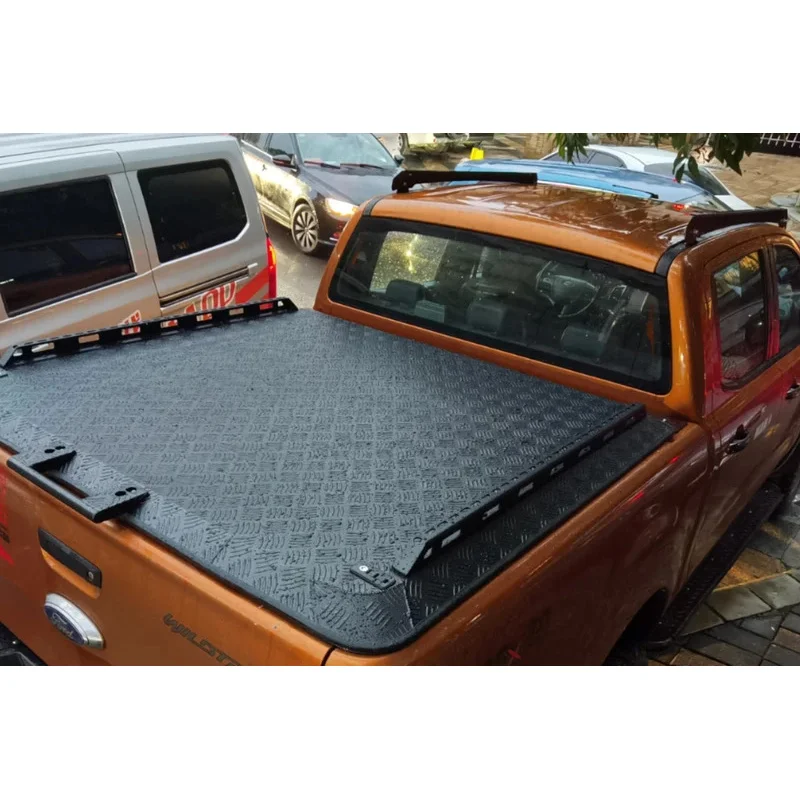 

Custom Fit Aluminum Flat Truck Pickup Canopy Hardtop Cover Exterior Accessory Triton or Ranger Car
