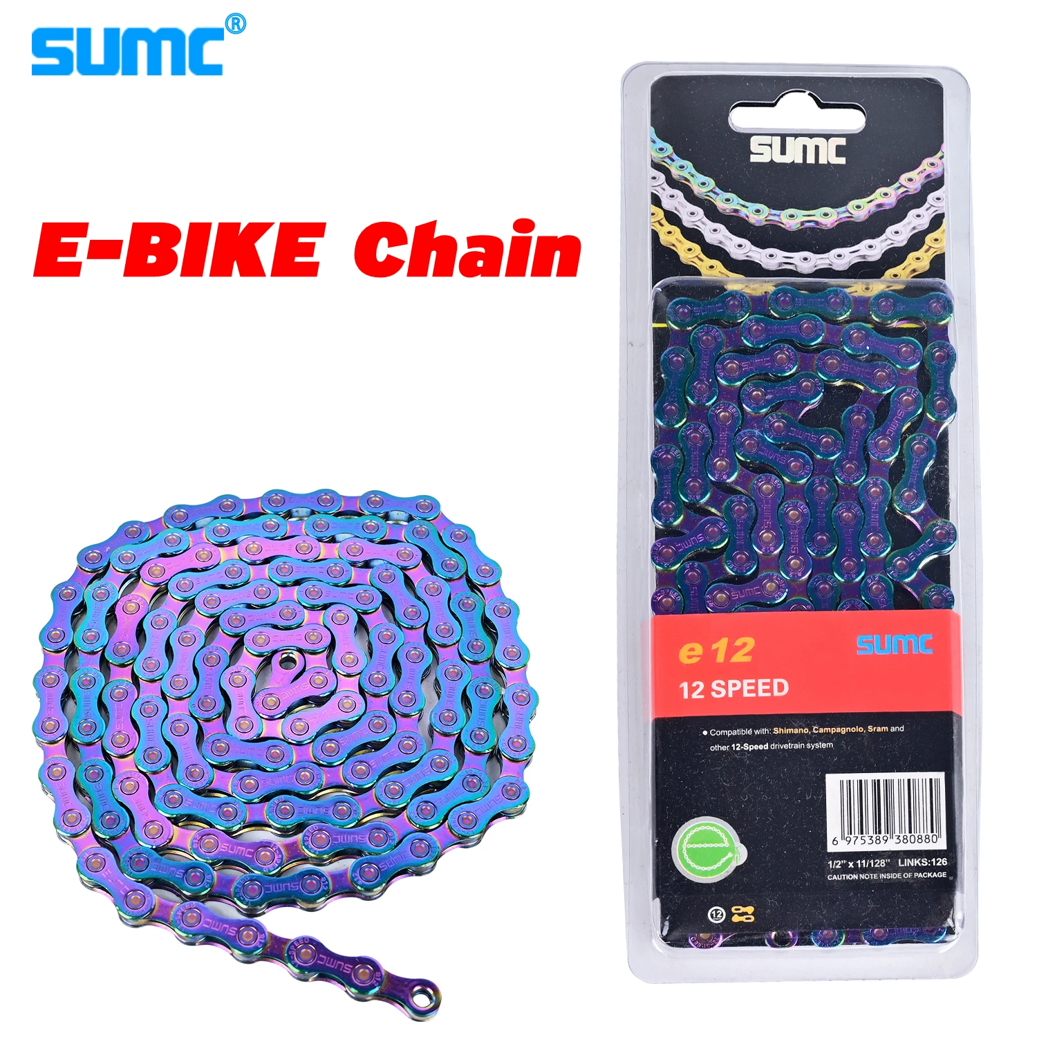 Sumc E-Bike Chain 8… - image