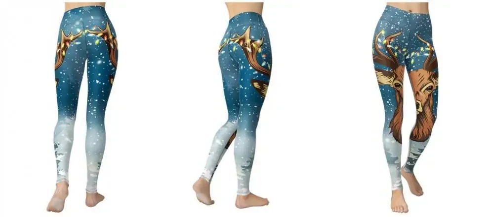 Color Sport Leggings Women 3D Printing Tights Yoga Pants Gym Leggin Ladies Seamless Leggins for Female Leginsy Sexy