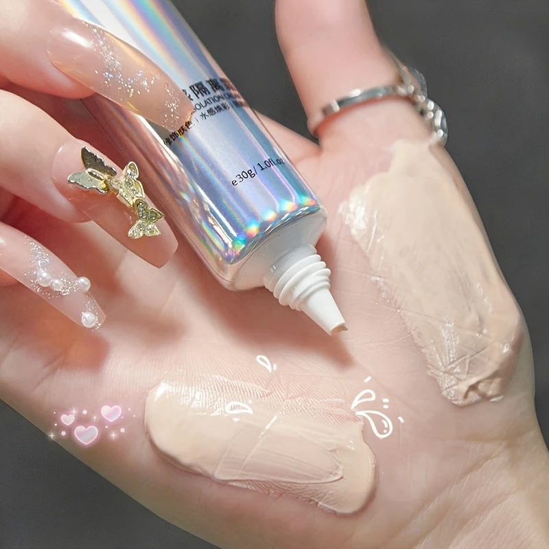 Baza pod makijaż, nawilżająca izolacja korektor podkład niewidoczne pory baza do twarzy rozjaśnia koloryt skóry kosmetyki do makijażu