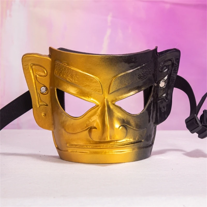Drei-Sterne-Hügel-Maske, Cosplay-Maske, Vollgesichtsmaske, Halloween-Kostüm, Zubehör für Damen und Herren, Halloween-Maskerade,