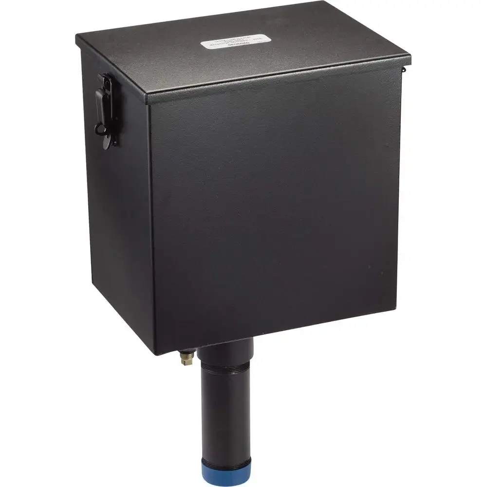 Gravity Spill Box 5-Gallon Steel Enclosure Lockable Cover Easy Installation Compatible Diesel Generators