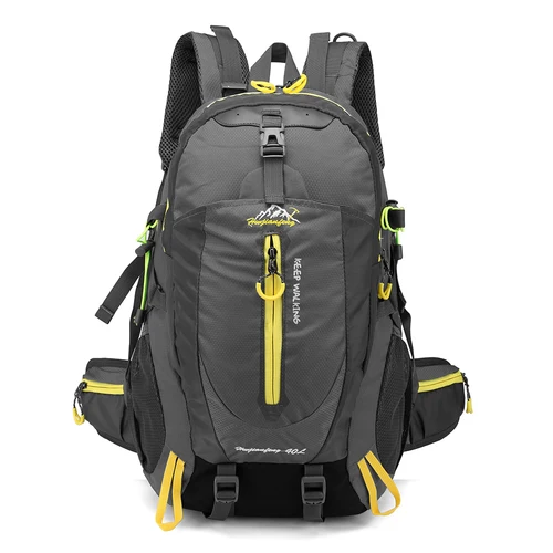 Imagen 2 del producto Mochila de viaje resistente al agua para hombre y mujer, bolsa de viaje para acampar, senderismo, portátil, mochila de día, Trekking, escalada, 40L