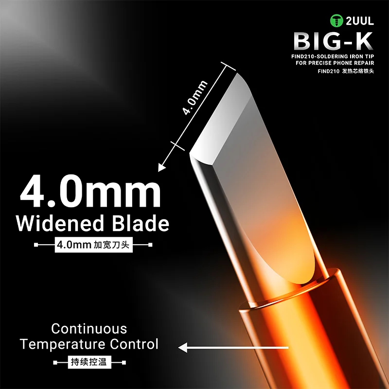 2UUL FD21 Big-K Soldering Iron Tip 4.0mm C210 4