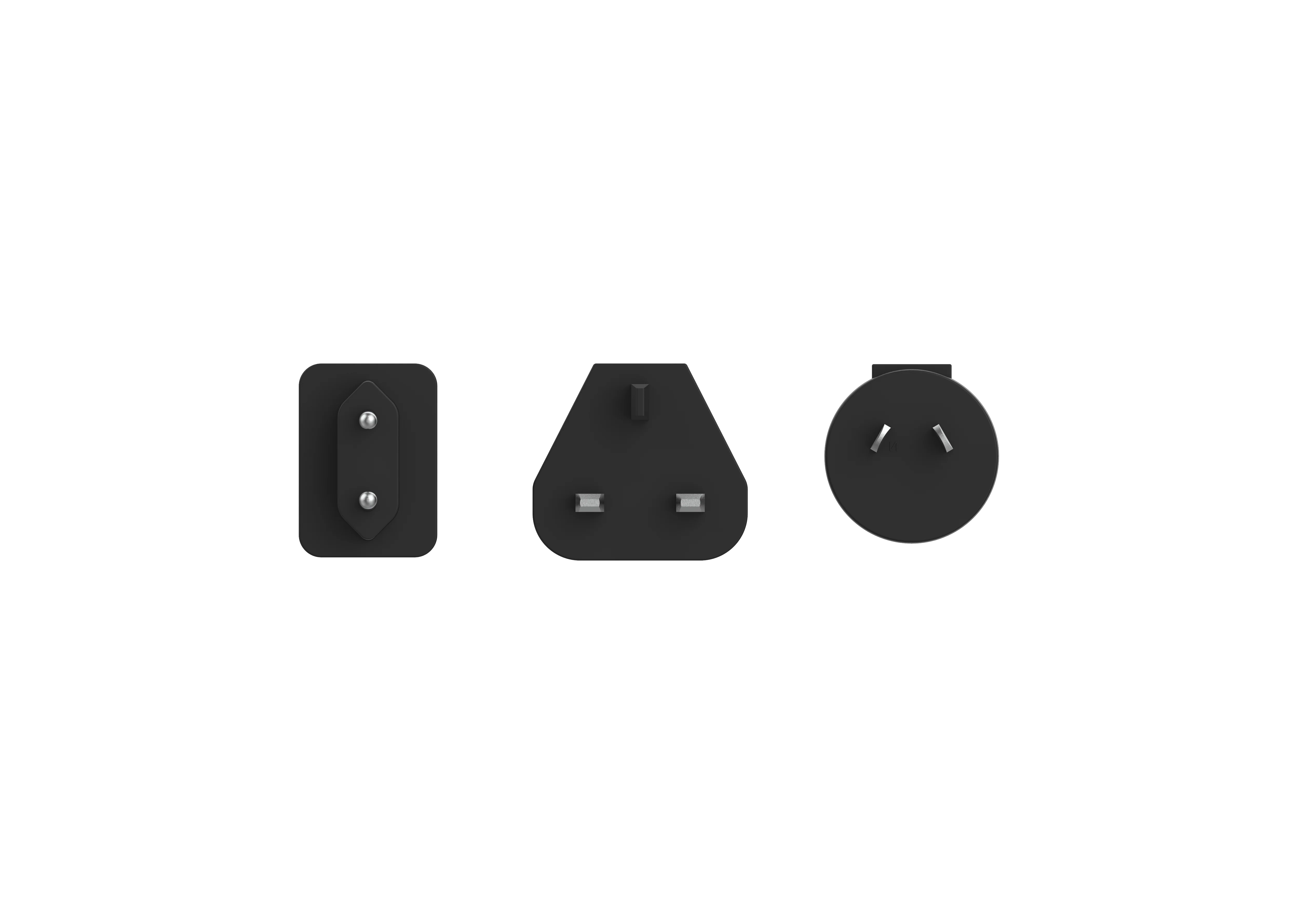 SHARGE International Plugs Adapter Suitable for UK, EU, and AU (Australia) areas