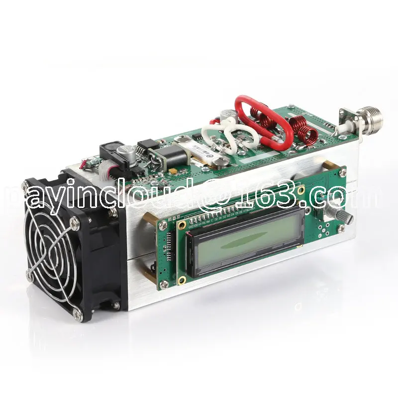 New 120W Adjustable 87.5-108MHz FM Transmitter Radio  Full Protection Design Support SD Card MP3