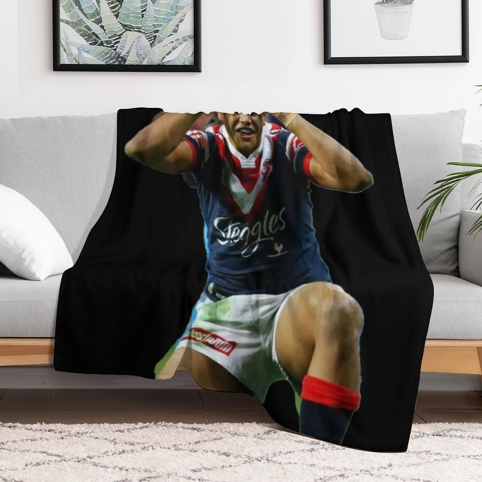 The champion latrell mitchell Throw Blanket Fashion Sofas Picnic Blankets