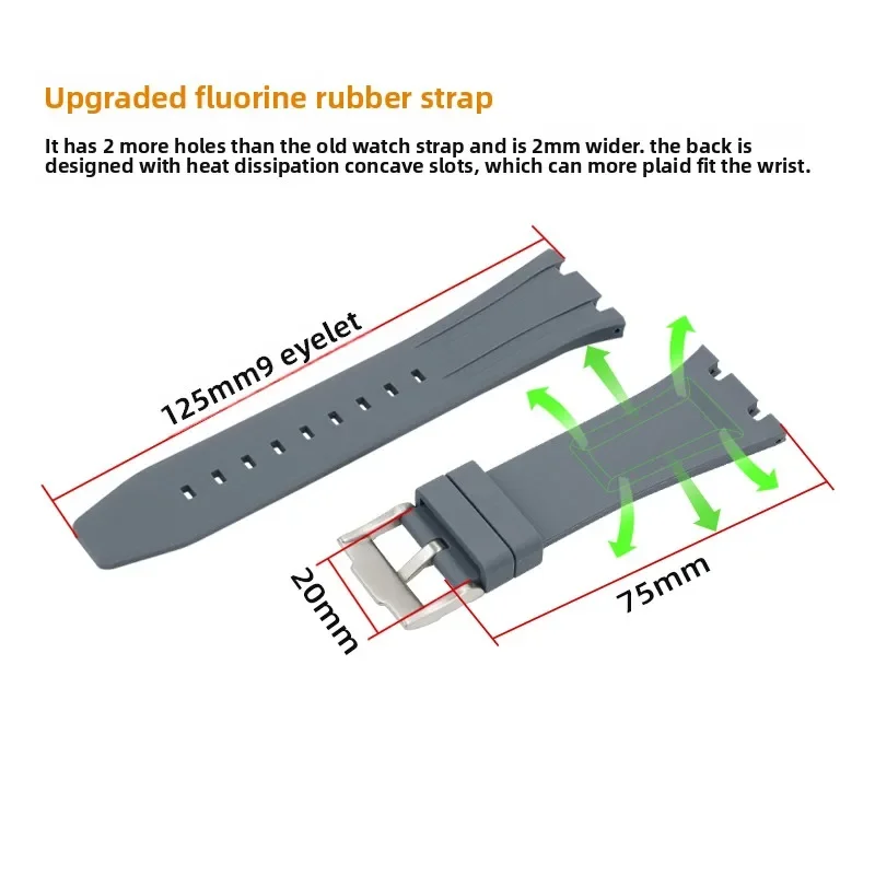 Caja de cerámica modificada, correa de caucho fluorado adecuada para Casio G Shock GA-2100 B2100 GA2110, accesorios para reloj