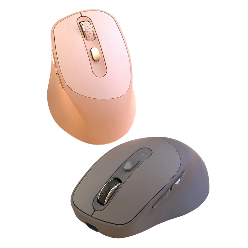 X7 Wireless Silent Mouse Bluetooth Dual Mode Design, Adjustable 5-Speed DPI For Laptop PC Game Office