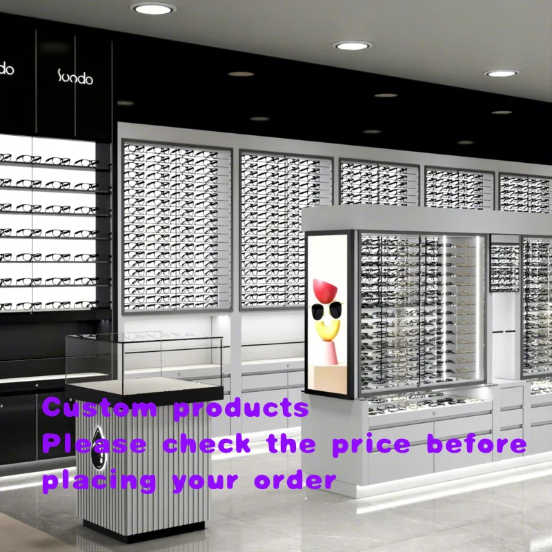 

custom.Successful Eyeglass Display Stand Optical Showcase Glasses Sunglasses Display Rack Modern Retail Shop Design