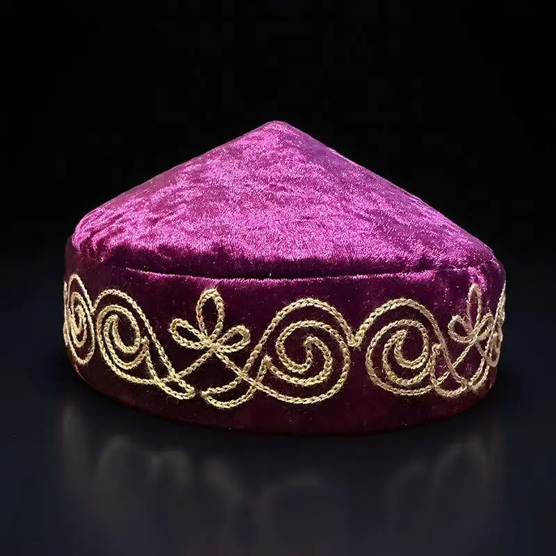 Berretti musulmani per uomo Colthing Freeshipping Cappello di cotone Turchia Kufi Islamico Kippah Ebraico Dubai Arabo Autunno Inverno 03611