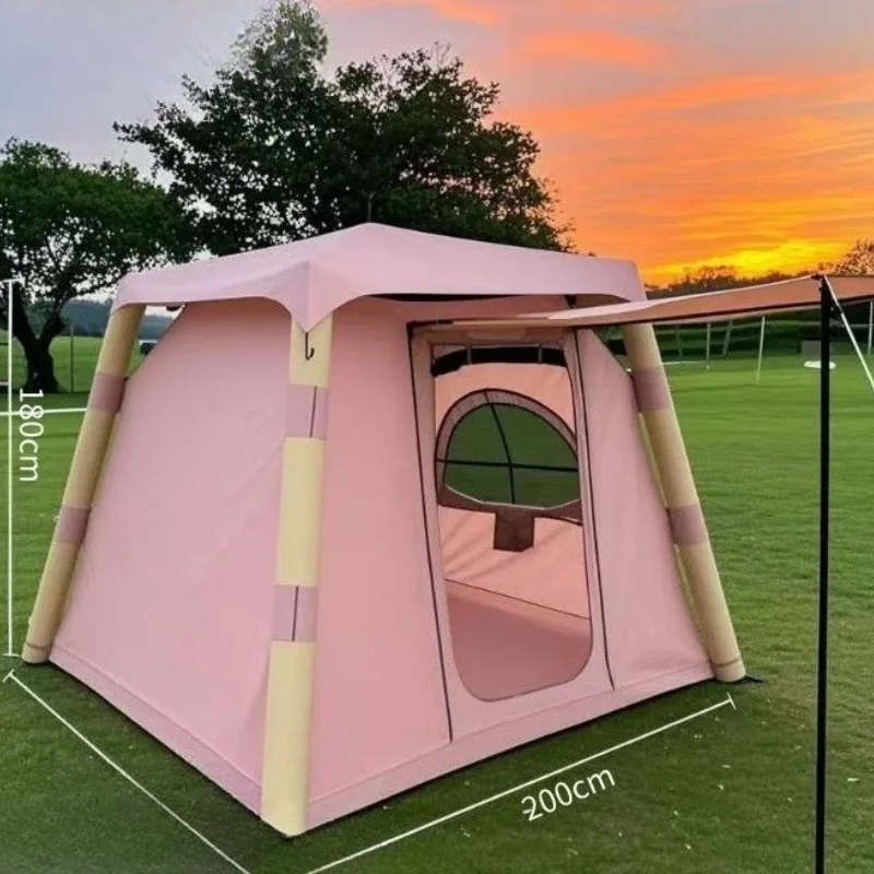

Automatic Inflatable Tent Outdoor Portable Canopy Two In One Camping Overnight Equipment Thickened Rainproof Instant Setup