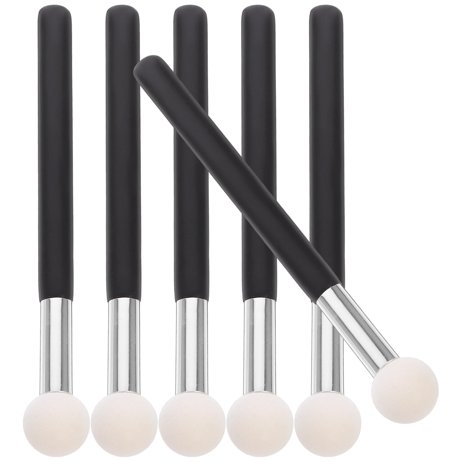 Mini correcteur Portable tête de champignon, 6 pièces, sous la couverture des yeux, mélange, brosse anti-cernes Portable, applicateurs de maquillage pour fond de teint
