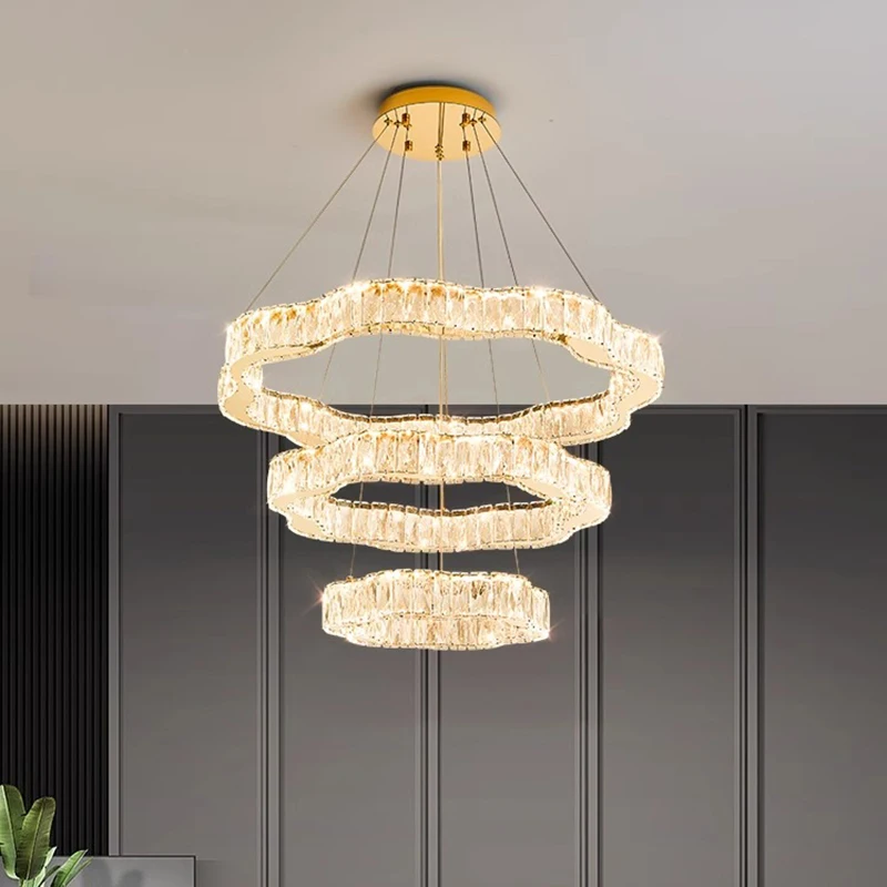 Decoração para casa Luzes Pingente, Luxo Cristal, Sala Lustre, Quarto Lâmpada Pingente, Luz de teto, Iluminação Interior