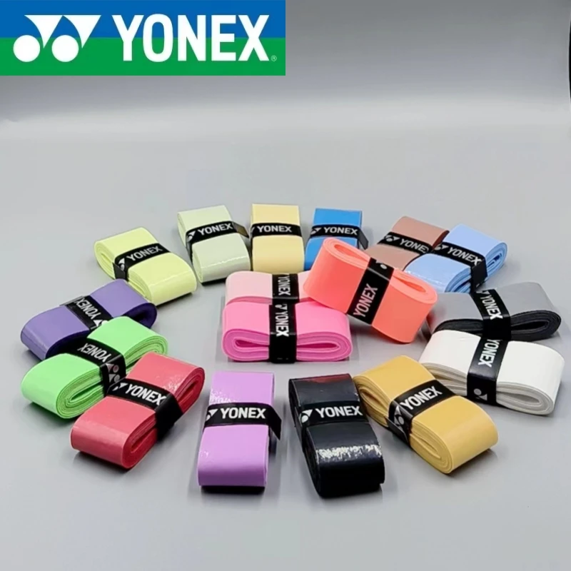 

YONEX-Empuñaduras De Raqueta De Tenis Antideslizantes, Agarre De Pesca, Sensación Seca, envoltura De Raquetas, Pegamento De homb