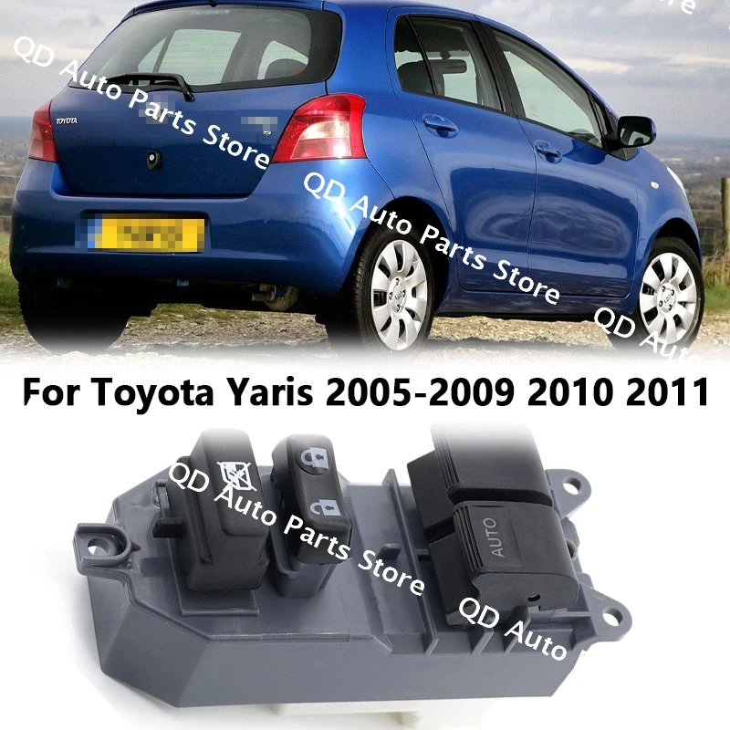 

OEM:84820-0D100 848200D100 For Toyota Yaris 2005 2006 2007 2008 2009 2010 2011 Front Left Driver-Side Power Window Switch