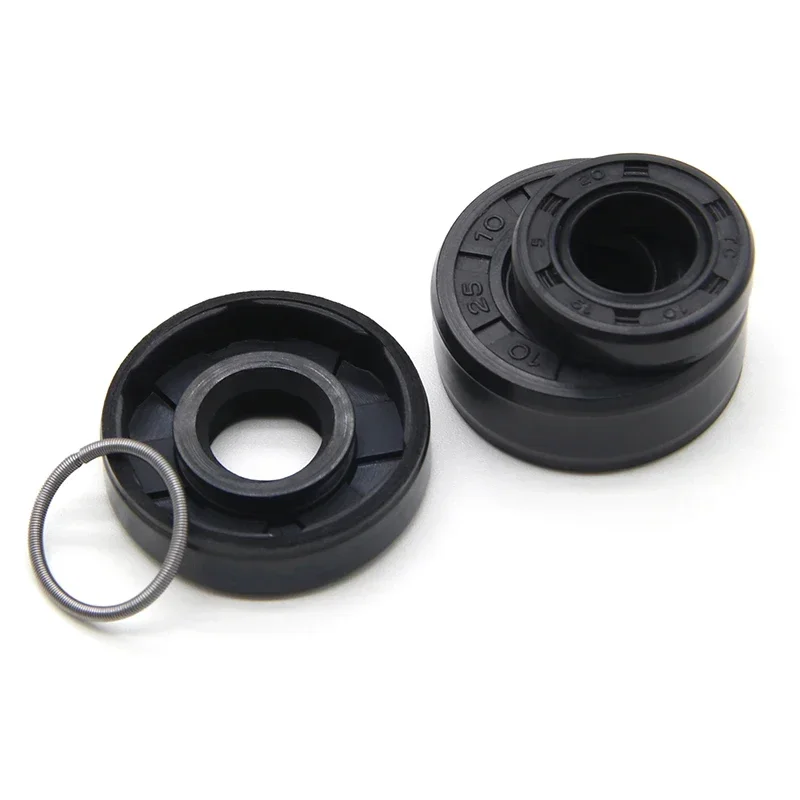 2/5pcs NBR Oil Seal ID 10mm TC-10*17/18/19/20/22/25/26*5/7/8/10mm Nitrile Rubber Shaft Double Lip Oil Seals Gasket