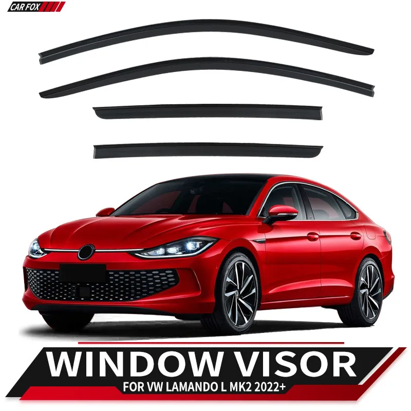 

For Volkswagen VW Lamando 2014-2022+ Car Window Visor Awning Shelters Windshield Side Window Rain Sun Shade Auto Accessories