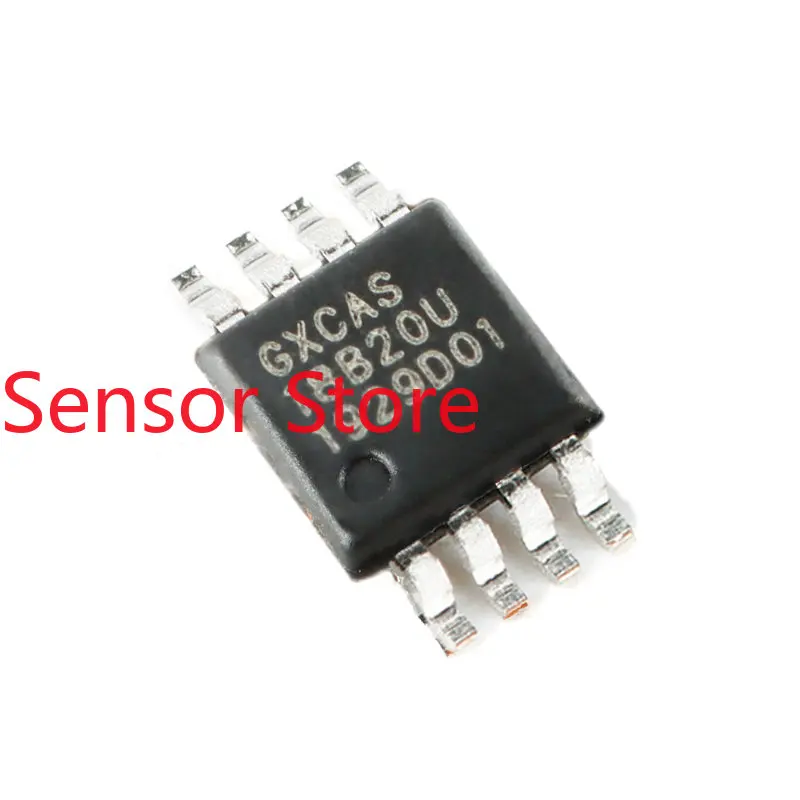 5PCS Original GX18B20U MSOP-8 Programmable Resolution Single Bus Temperature Sensor Chip ± 0.4 ℃