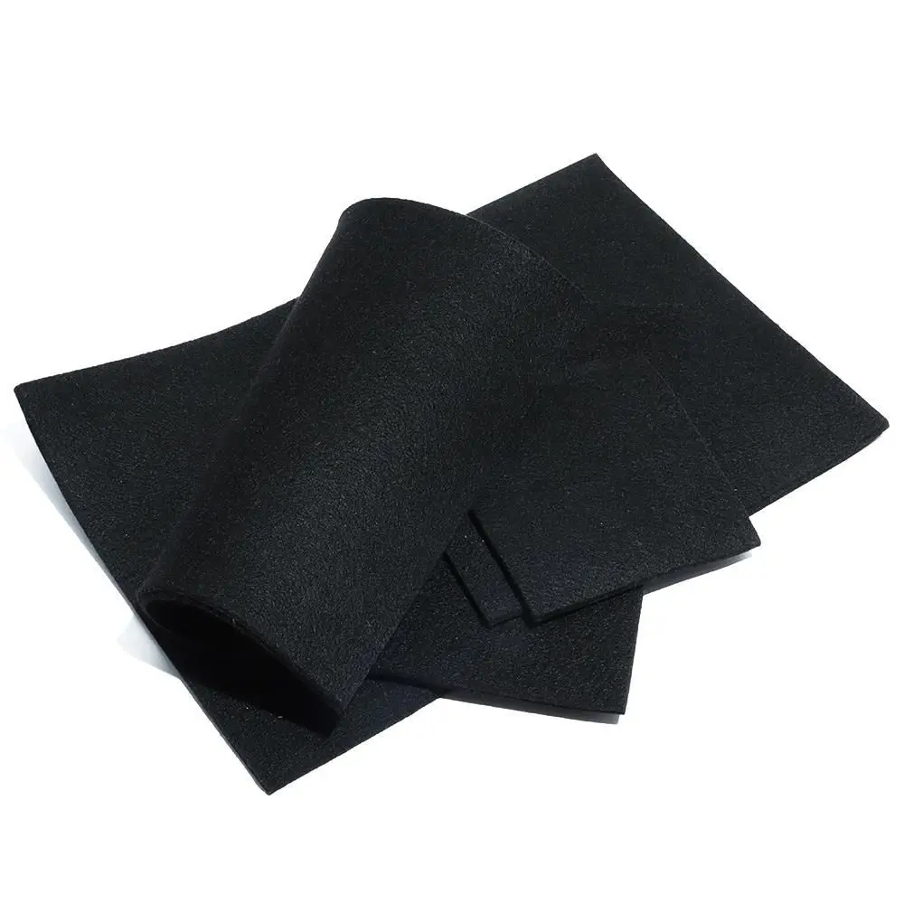 High Quality Felt Carbon Fiber Felt High Temp Black Torch Shield Pack Welding Protective Blanket Insulation Welding