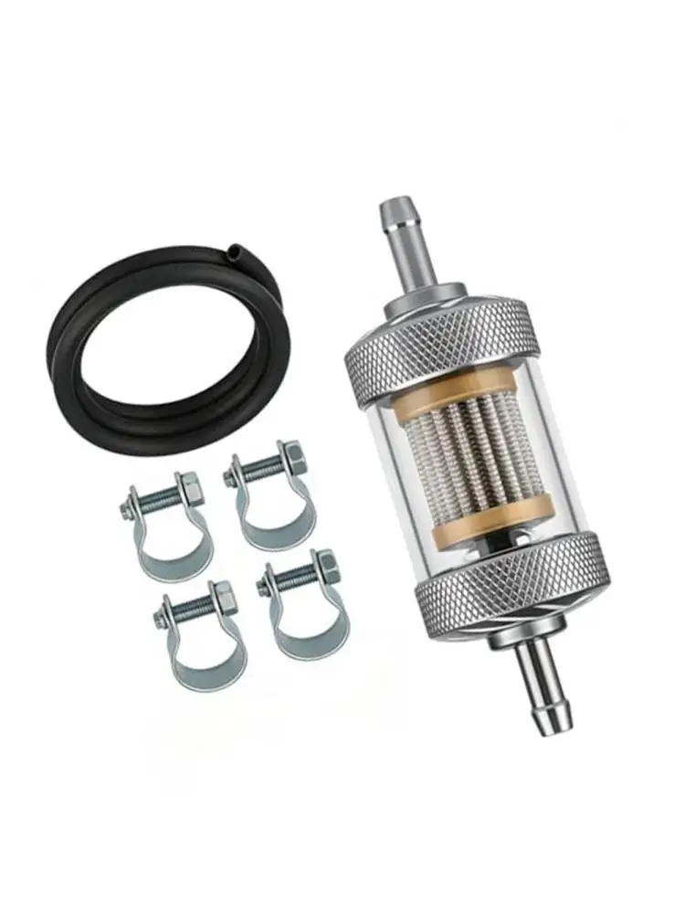 AliExpress NIGHTKIST 1/4" Fuel Filter 6mm Inline Fuel Filter Oil Filters For Motorcycle ATV Dirt Bike Classic Bikes Motocross Accessories