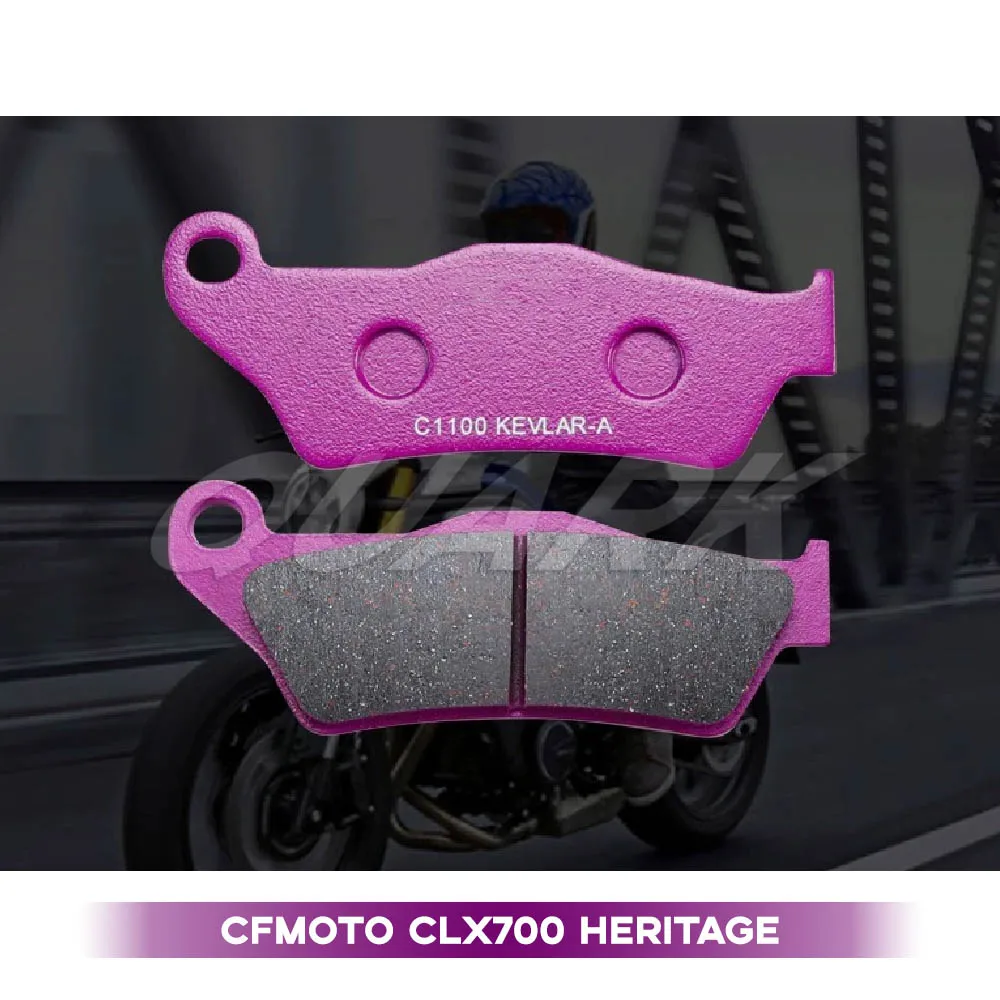 Brake Pads FOR CFMOTO CLX700 700CLX CLX Heritage sport Brake Disc Leather Accessories Disc brake Ceramic brake disc