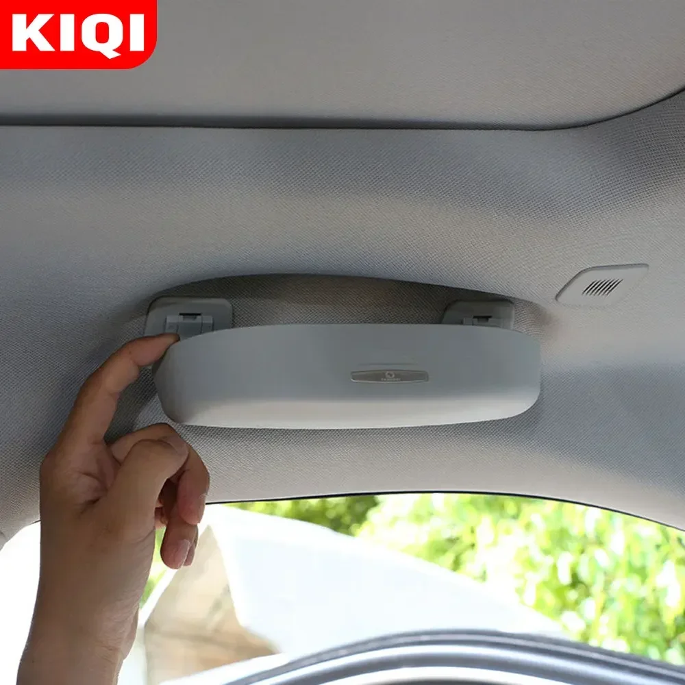 Car Sunglasses Holder for Audi A1 S3 S4 S6 S7 A3 A4 A6 A7 RS4 Q2 Q3 Q5 2013 - 2023 Auto Glasses Case Cage Storage Box
