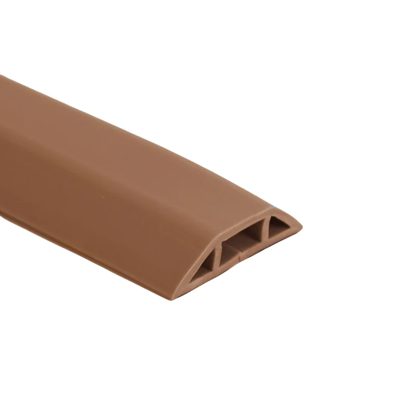1 st 1 m/39.37in Draad Slot Draad Organisator Kabel Cover Uitbreiding Bedrading Duct Protector Cord Protector Floor Cord Cover Power Kabel