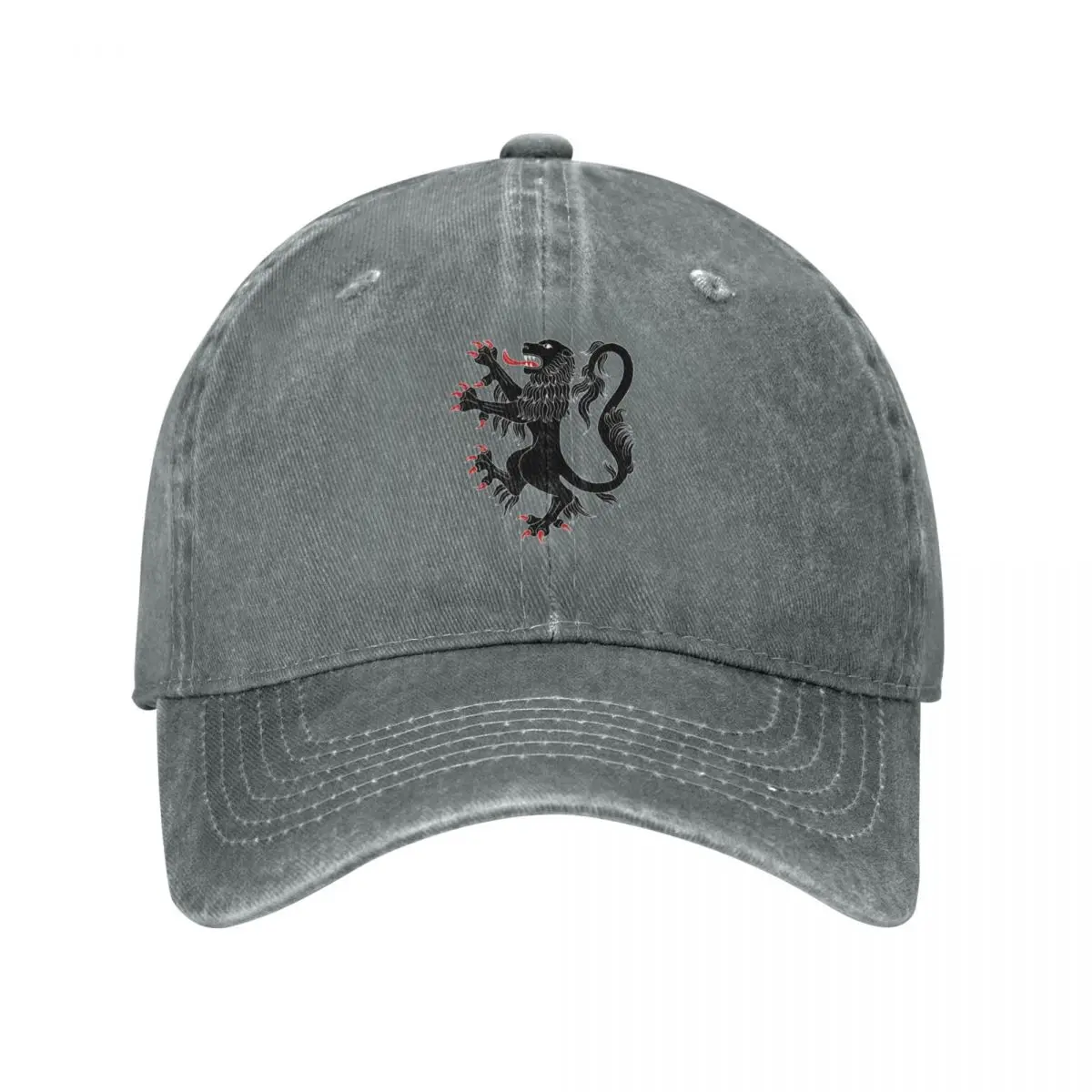 Lion Rampant Sable Baseball Cap hiking hat cute Sunscreen Girl'S Hats Men's