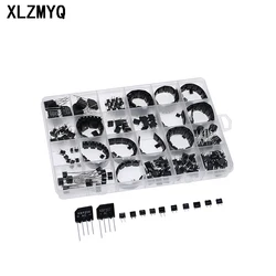 280pcs Diode Bridge Rectifier KBP206 KBP307 MB10F MB6S DB107 DB207 ABS10 2W10 MB8F DB104  DB106 Rectifier Bridge Diodes DIY Kit