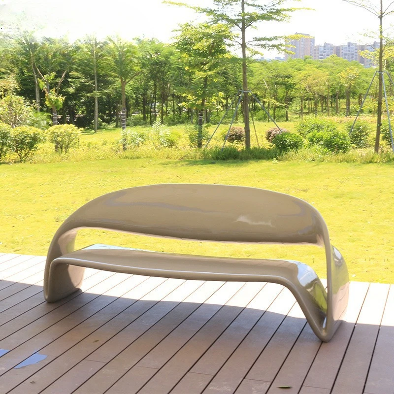 Creative fiberglass special-shaped seats, shopping mall leisure seats