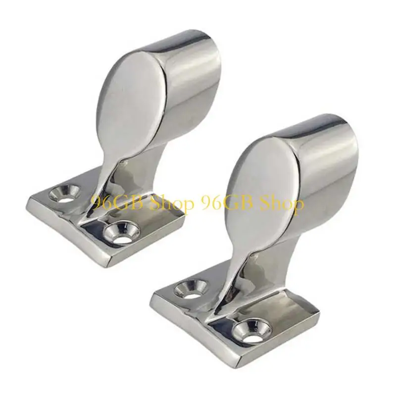 96gb-2pcs-bracket-stanchion-for-yacht-easy-installation-end-center-front-hand-mount-fitting-heavy-duty-marine-hardware