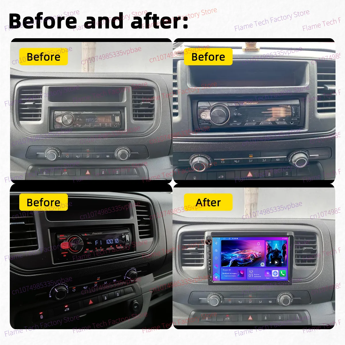Car Radio Auto Multimedia Autoradio Android Stereo Carplay 1 Din 9