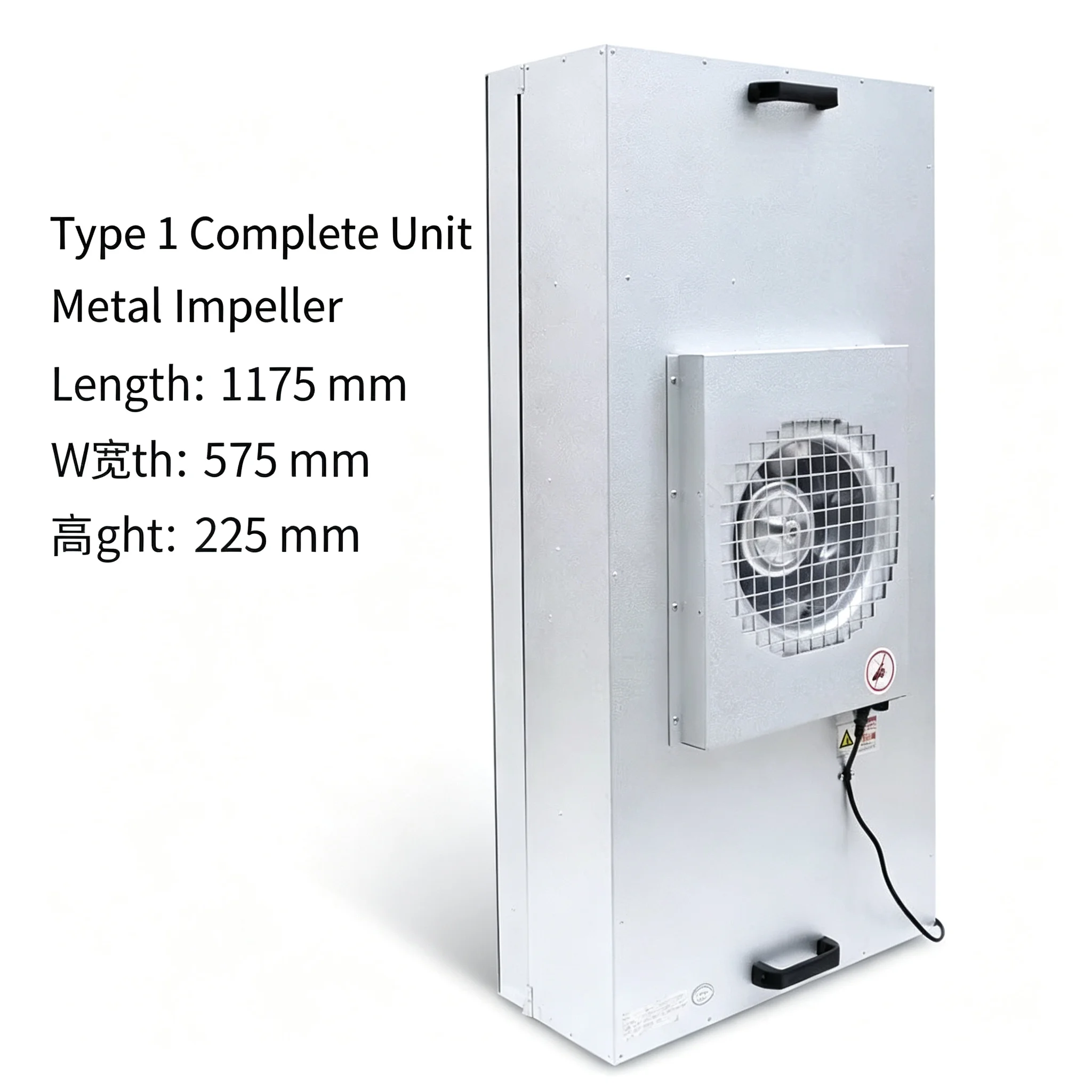 Industrial Fresh Air Laminar Flow Hood Air Purification Unit, HEPA Filter for Cleanroom Use