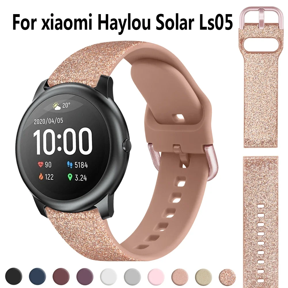 20mm 22mm Strap for Xiaomi Haylou Solar LS05 Smartwatch Band for Xiaomi Watch Color Sport for Haylou RS4 Plus RT2 LS10/02 Strap