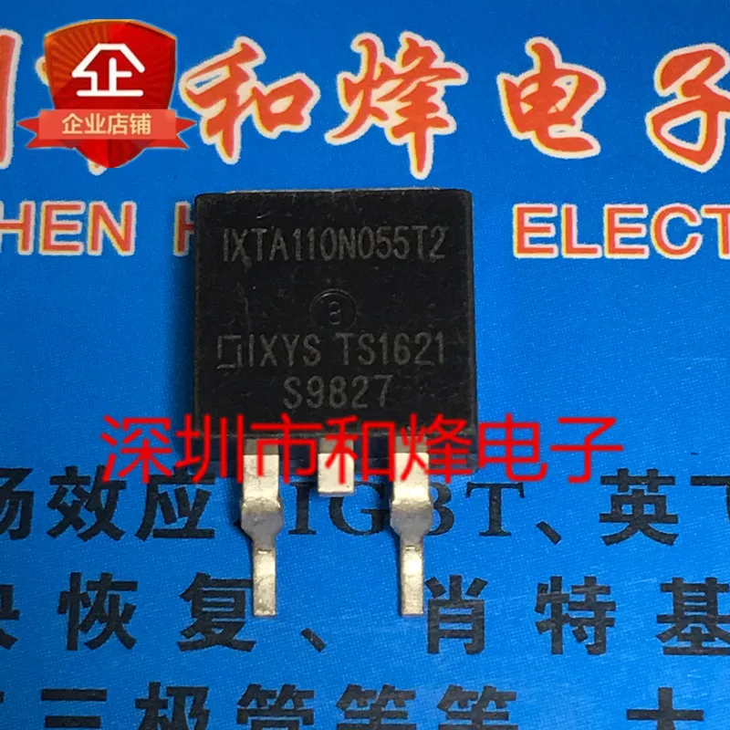 

5 шт.-10 шт. IXTA110N055T2 TO-263 55V 110A Новый и оригинальный на складе