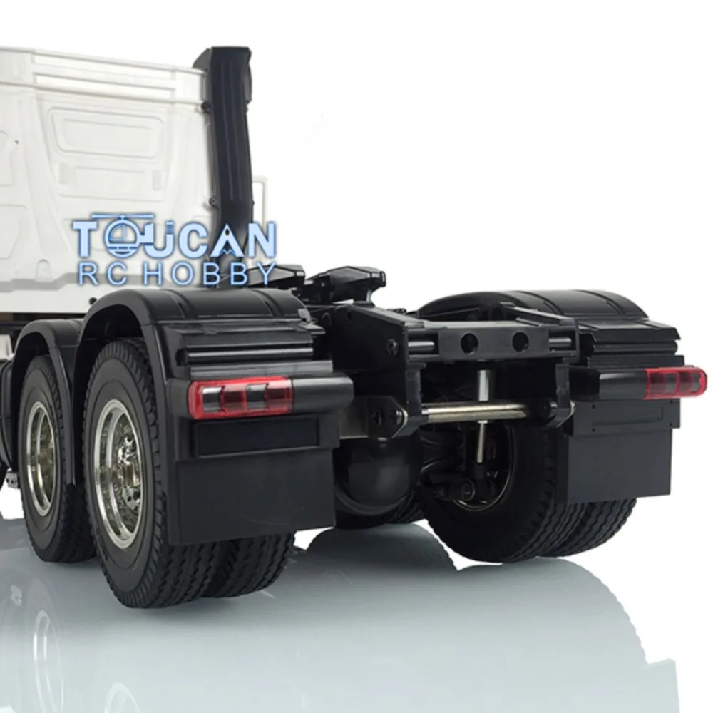 

TOUCAN 1/14 RC Tractor Truck 6*4 Open Door Unassembled Kits DIY Radio Car ESC Motor Unpainted Car Model Vehicle Toy THZH0690