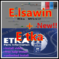 2025 Hot sell, ELSAWIN 6.0 ET/ KA 8.3 for V/W+AU/DI+SE/AT+SKO/D Auto Repair elsawin Software Vehicles Electronic Parts Catalogue