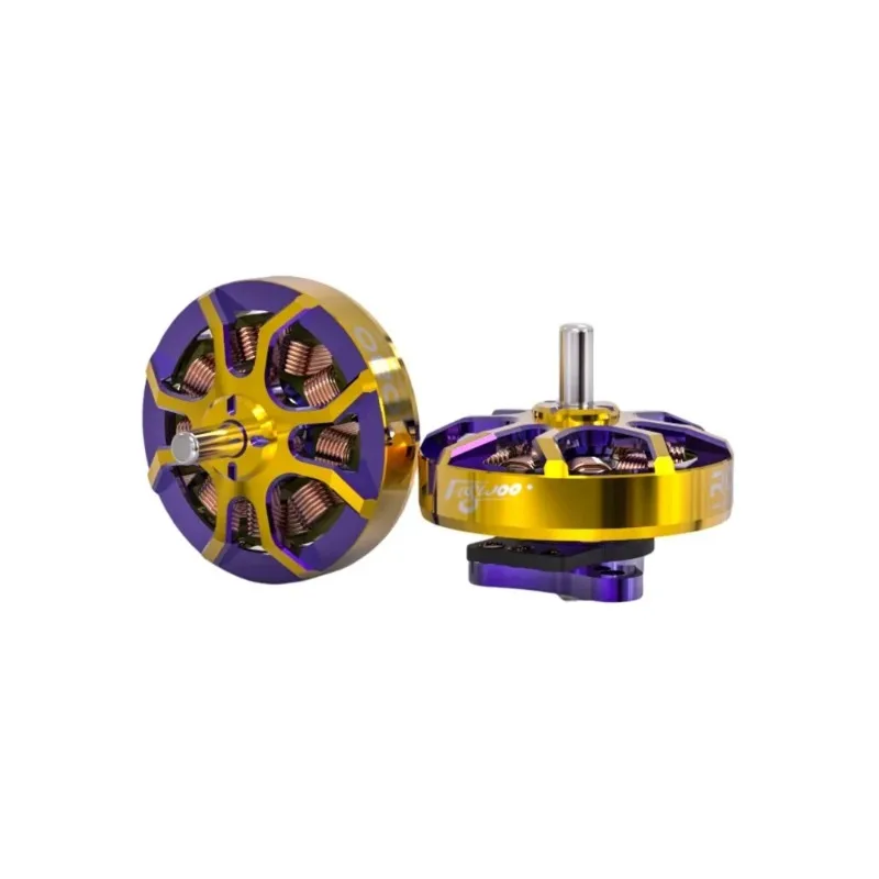 Flywoo ROBO 1002 19800KV 23500KV FPV moteur or violet pour drones cure-dents Whoop, Micro moteur RC sans balais pièces de bricolage à grande vitesse