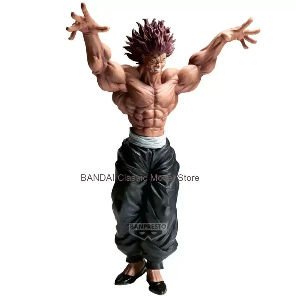 [Autentyczny Oryginalny] Bandai Banpresto Baki Grandista Hanma Yujiro Figurka Anime Model Kolekcjonerski Figurka Zabawka Ozdoba na Biurko Prezent
