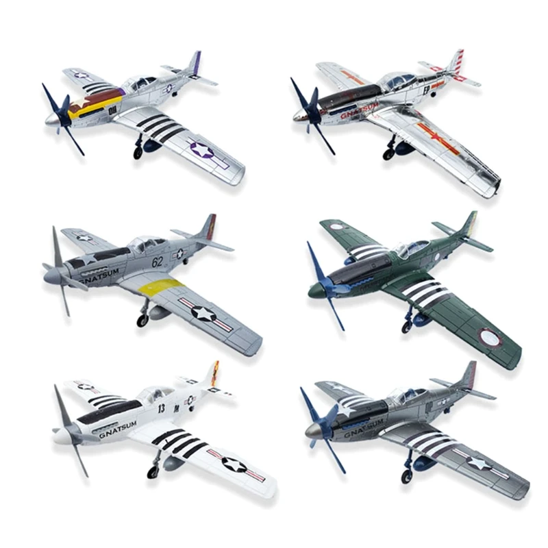 Simulation Model Fighter DIY Jet Kits Interactive Toy for Toddler Boys Table Decoration Display Gift Easy Assembly Set