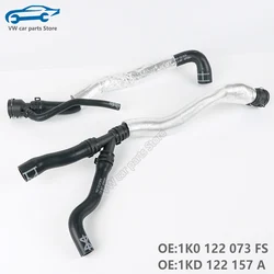 2PCS 1K0122073FS 1K0122157HH Transmission Cooling Hose Heater Core Hose For Beetle Jetta Leon Golf A3 Scirocco Octavia EOS Yeti