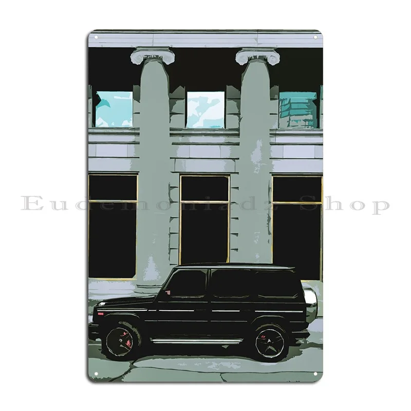 G Wagon Classical Car Art Metal Signs Retro Club Printing Cinema Wall Custom Tin Sign Poster