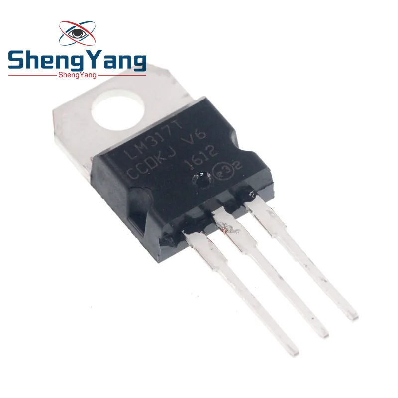 TZT 10PCS LM317 LM317T Voltage Regulation Module 1.2V to 37V 1.5A