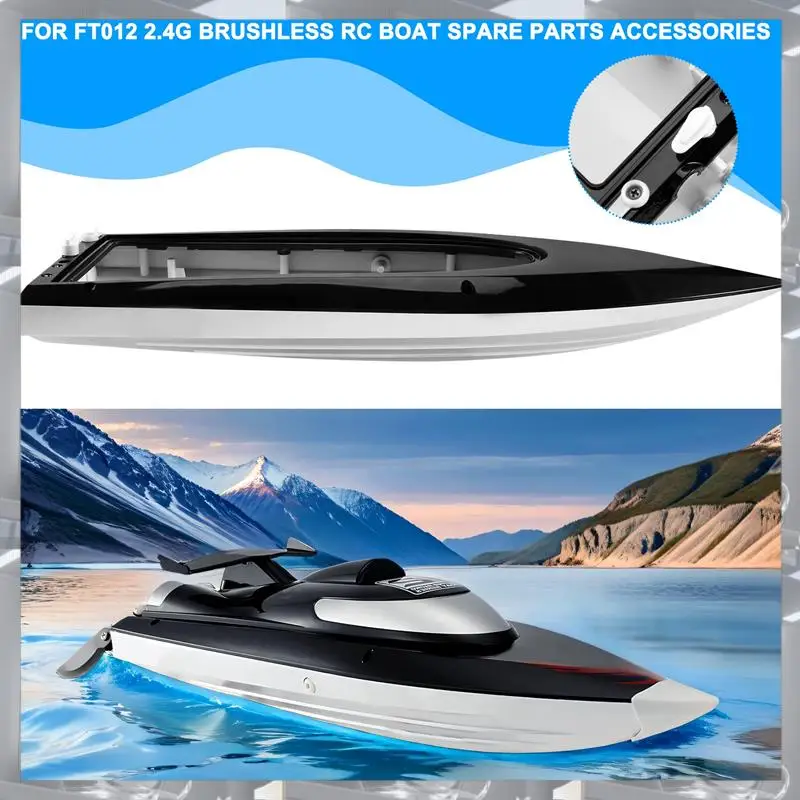 A84F-FT012-1 الجسم الرئيسي شل بدن مكون ل Feilun FT012 2.4G فرش RC قارب إكسسوارات قطع غيار