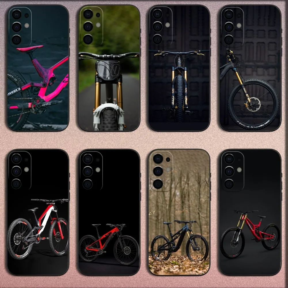 

MTB Mountain Bike Cycling Bicycle Phone Case For Samsung S25,S24,S21,S22,S23,S30,Ultra,S20,Plus,Fe,Lite,Note,10,9,5G Black Cover