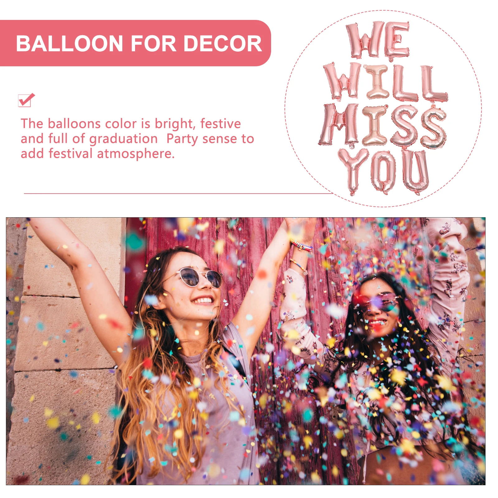

Foil Balloons Decorations Banner Graduation Party Lovely Foil Balloons Supplies Festive Home Layout Celebrations