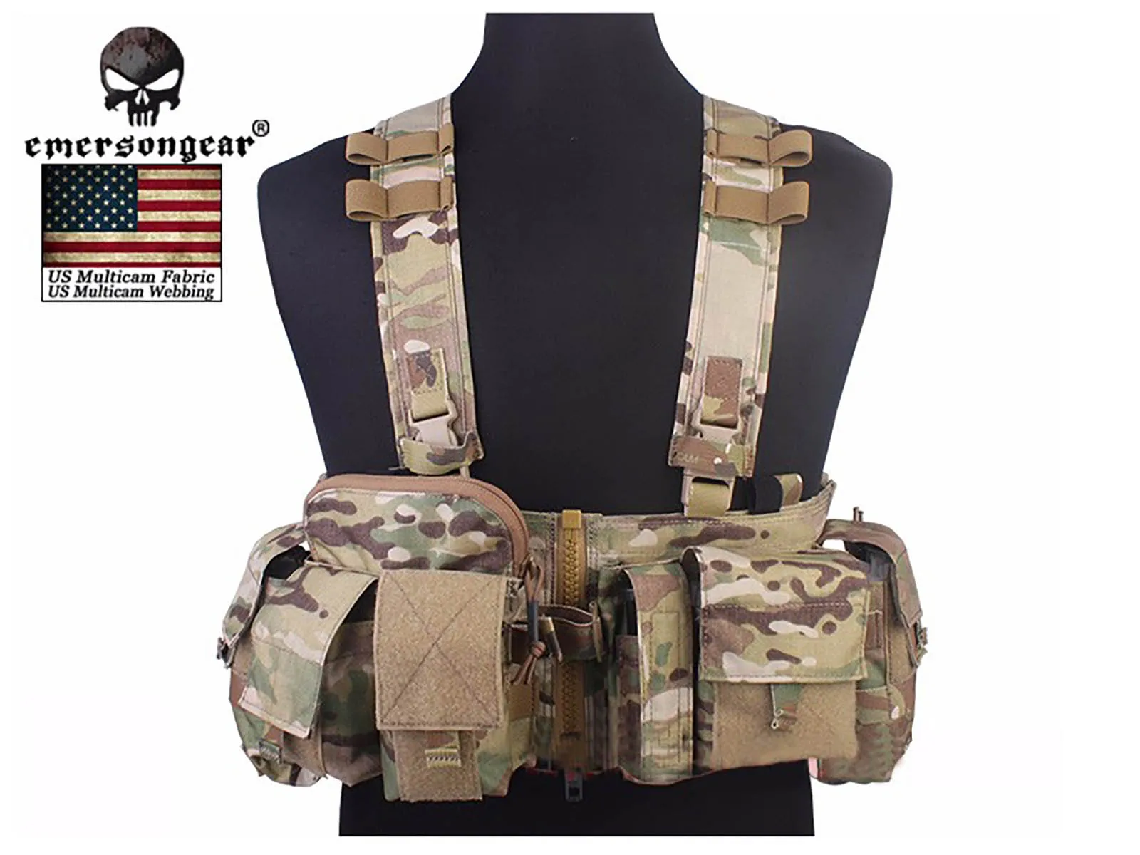 

Emersongear UW Gen V-split Front Chest Rig Military Combat Vest