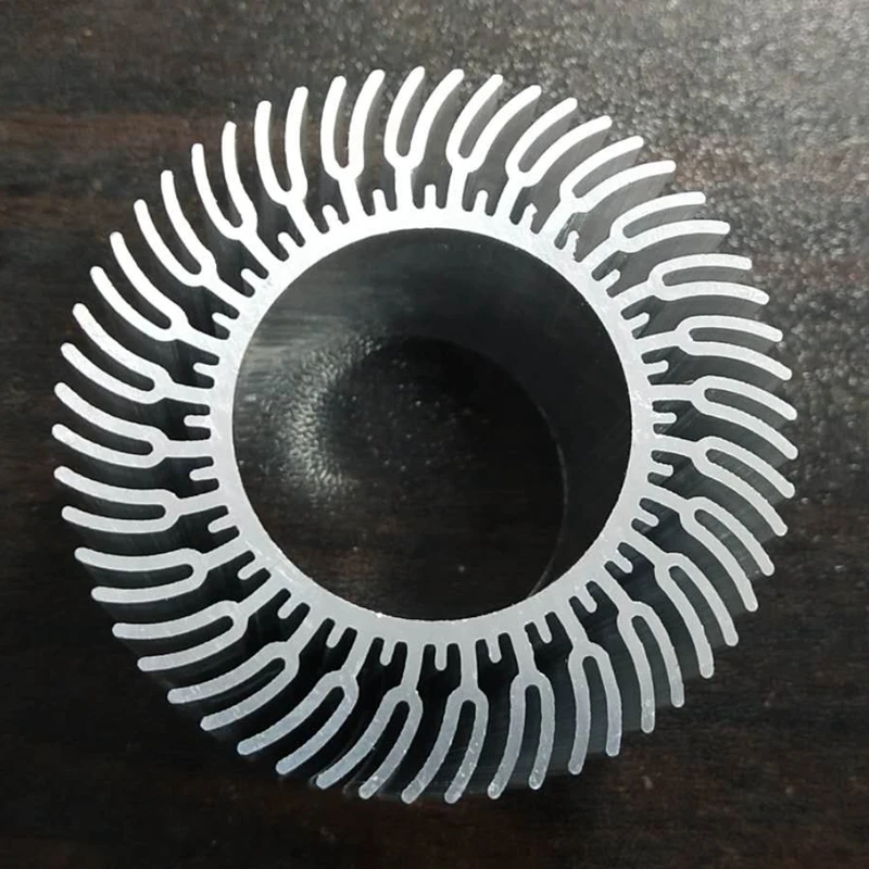 OD50xID27mm Length 30mm 50mm 60mm 70mmcustomized Aluminium Heatsink Round 5w Power led For DIY